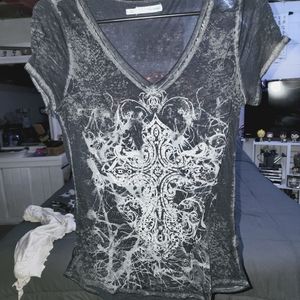 *S* Maurice's Jewelled See Through Top